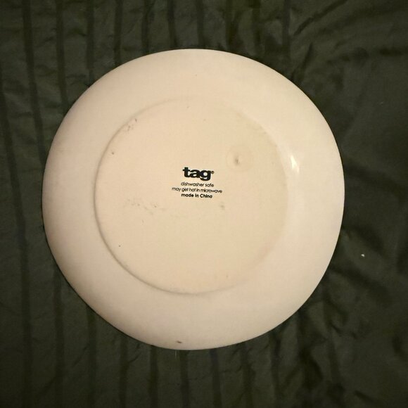 TAG Bee Happy 7inch Ceramic Beehive Bread Plate - Picture 2 of 4